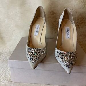 Jimmy Choo pumps - Abel - Multi Crystal - Size 11